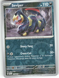 Seviper Reverse Holo Uncommon SV02: Paldea Evolved 137/193 NM
