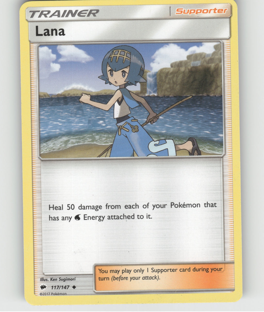 Lana Uncommon SM - Burning Shadows 117/147 NM