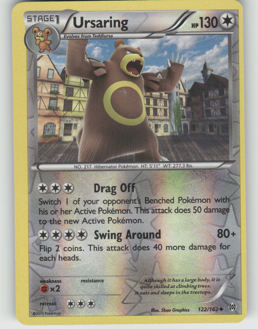 Ursaring Reverse Holo Uncommon XY - BREAKthrough 122/162 NM