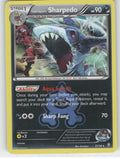 Team Aqua's Sharpedo Holo Rare Double Crisis 21/34 NM