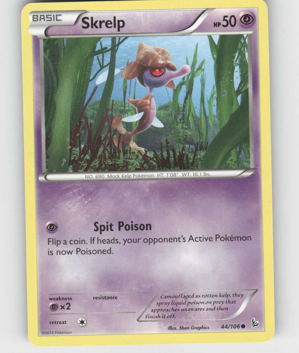 Skrelp Common XY - Flashfire 44/106 NM