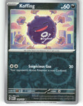 Koffing Reverse Holo Common SV: Scarlet & Violet 151 109/165 NM