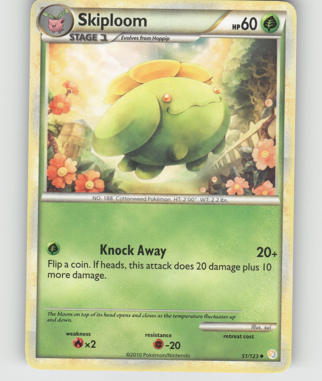 Skiploom Unlimited Common Neo Revelation 52/64 NM