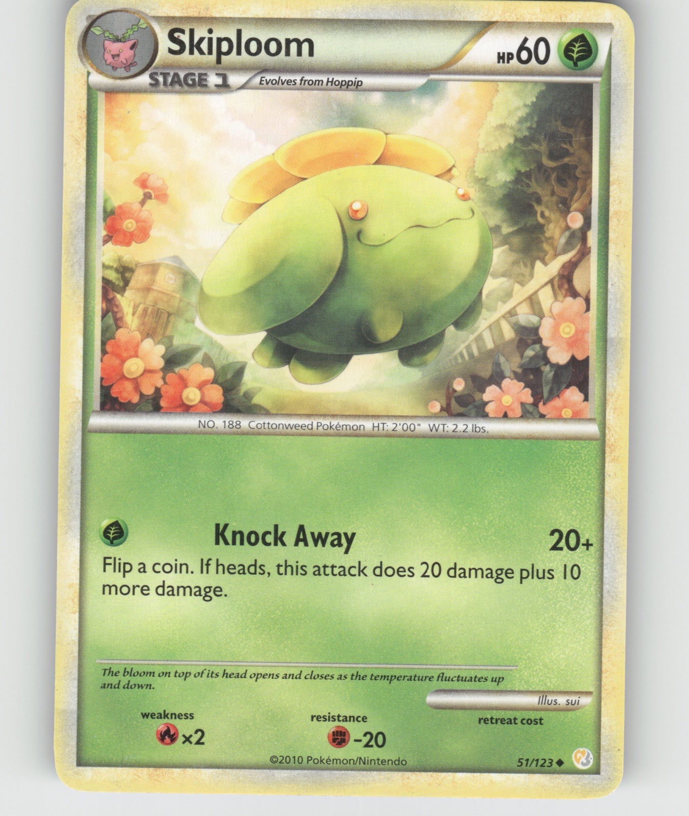 Skiploom Unlimited Common Neo Revelation 52/64 NM