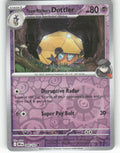 Team Rocket's Dottler Reverse Holo Common SV10: Destined Rivals 088/182 NM