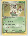 Breloom Rare Ruby and Sapphire 16/109 NM
