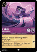 Rafiki - Mysterious Sage Uncommon The First Chapter 54/204 NM