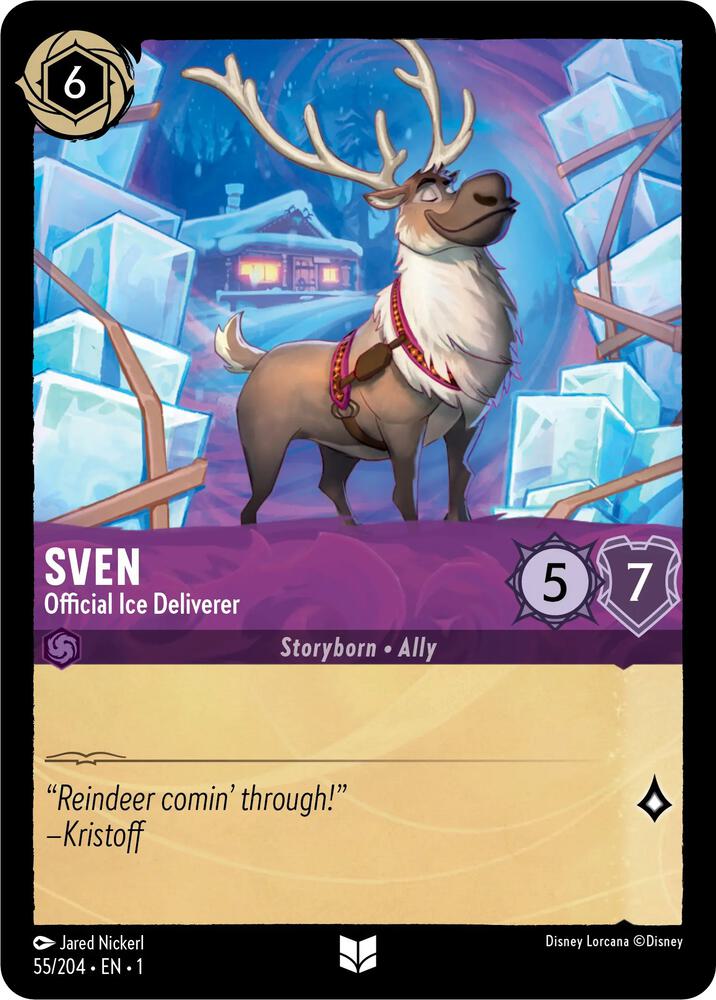 Sven - Official Ice Deliverer Uncommon The First Chapter 55/204 NM
