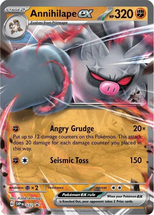 Annihilape ex Holo Promo SV: Scarlet & Violet Promo Cards 032 NM