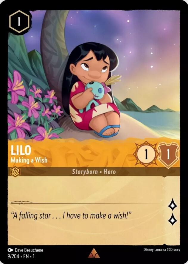 Lilo - Making a Wish Rare The First Chapter 9/204 NM