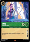 Hans - Scheming Prince Rare The First Chapter 78/204 NM