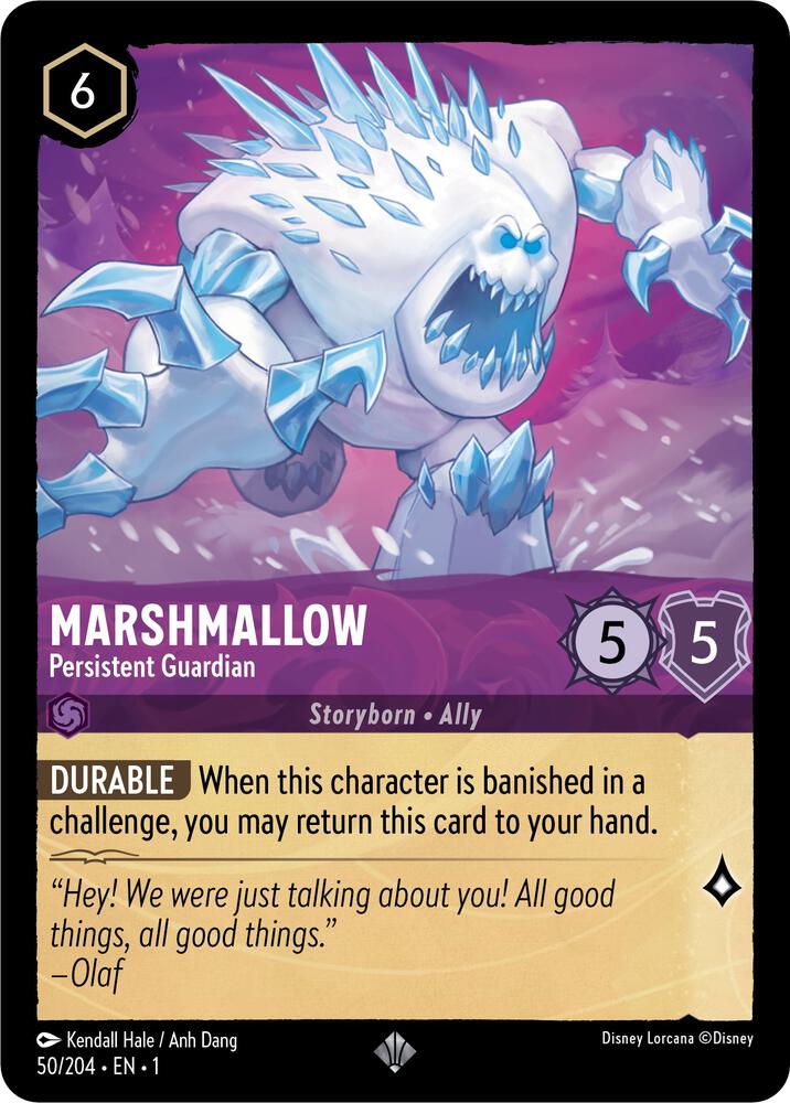 Marshmallow - Persistent Guardian Super Rare The First Chapter 50/204 NM
