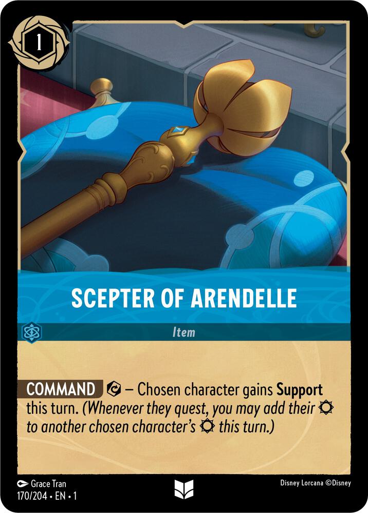 Scepter of Arendelle Uncommon The First Chapter 170/204 NM