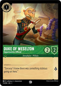 Duke of Weselton - Opportunistic Official Common The First Chapter 73/204 NM