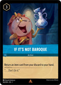If It's Not Baroque Rare The First Chapter 162/204 NM