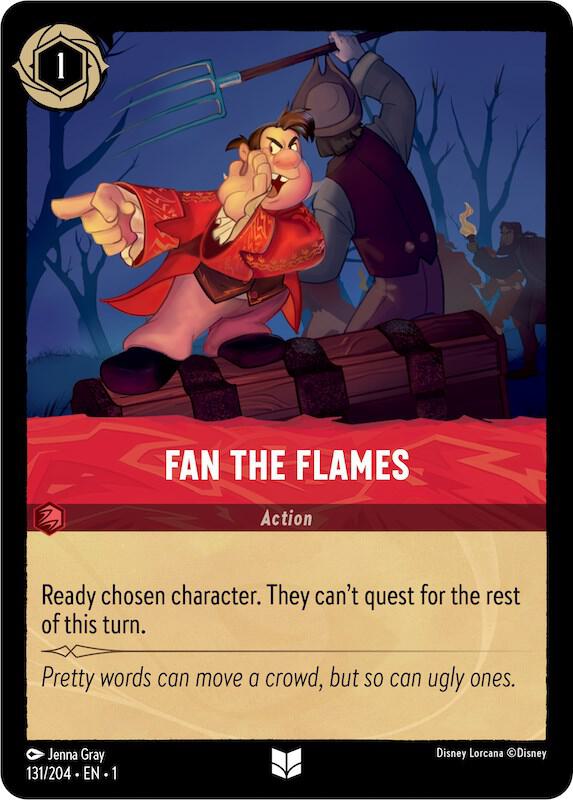 Fan the Flames Uncommon The First Chapter 131/204 NM