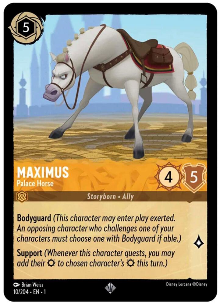 Maximus - Palace Horse Super Rare The First Chapter 10/204 NM
