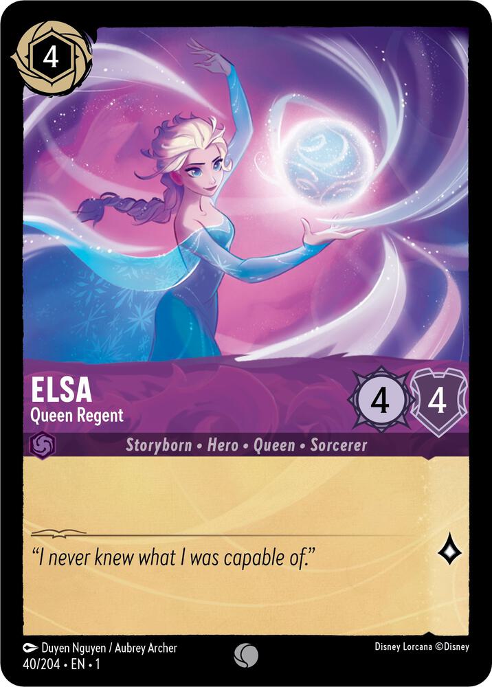 Elsa - Queen Regent Common The First Chapter 40/204 NM