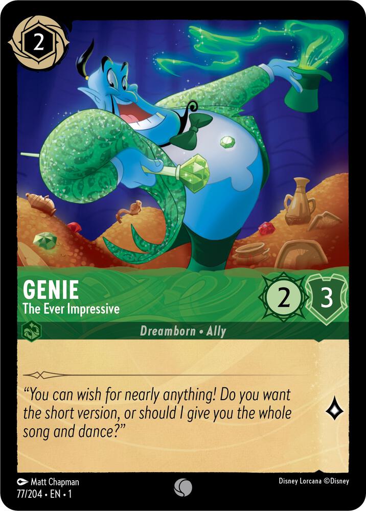 Genie - The Ever Impressive Common The First Chapter 77/204 NM
