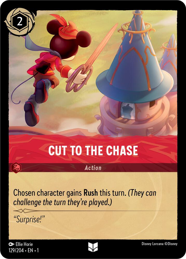 Cut to the Chase Uncommon The First Chapter 129/204 NM