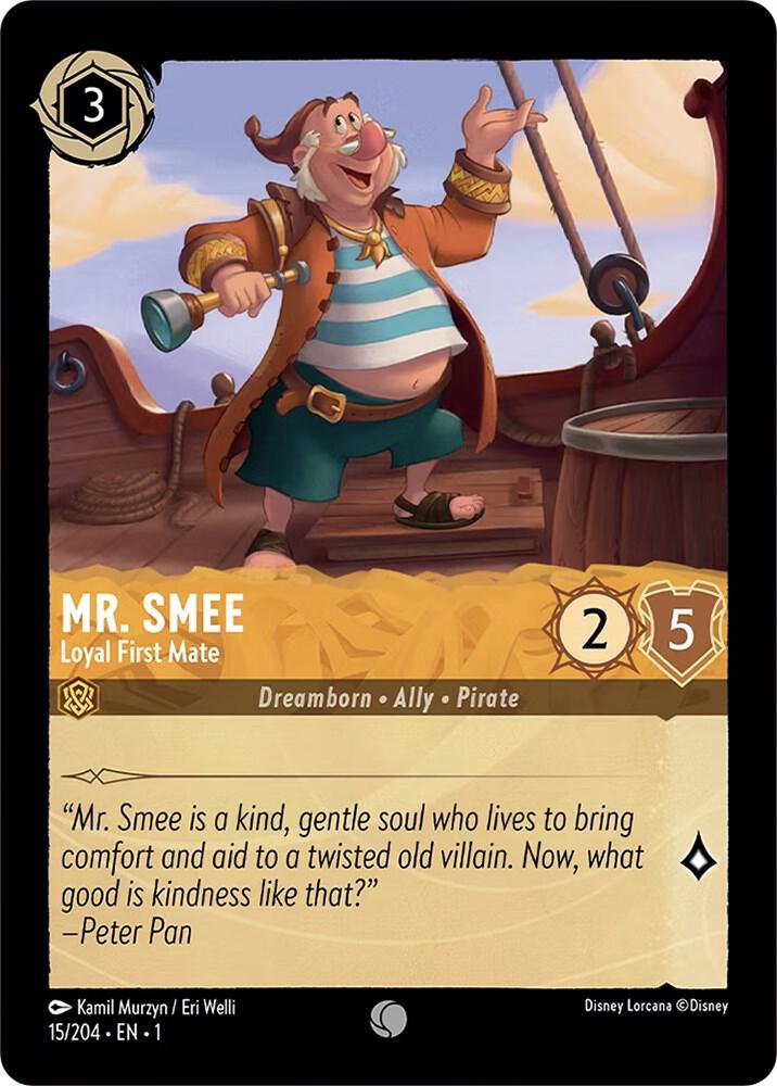 Mr. Smee - Loyal First Mate Common The First Chapter 15/204 NM
