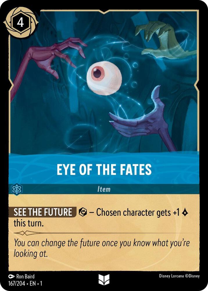 Eye of the Fates Uncommon The First Chapter 167/204 NM