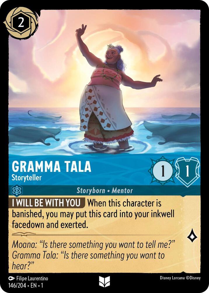 Gramma Tala - Storyteller Uncommon The First Chapter 146/204 NM