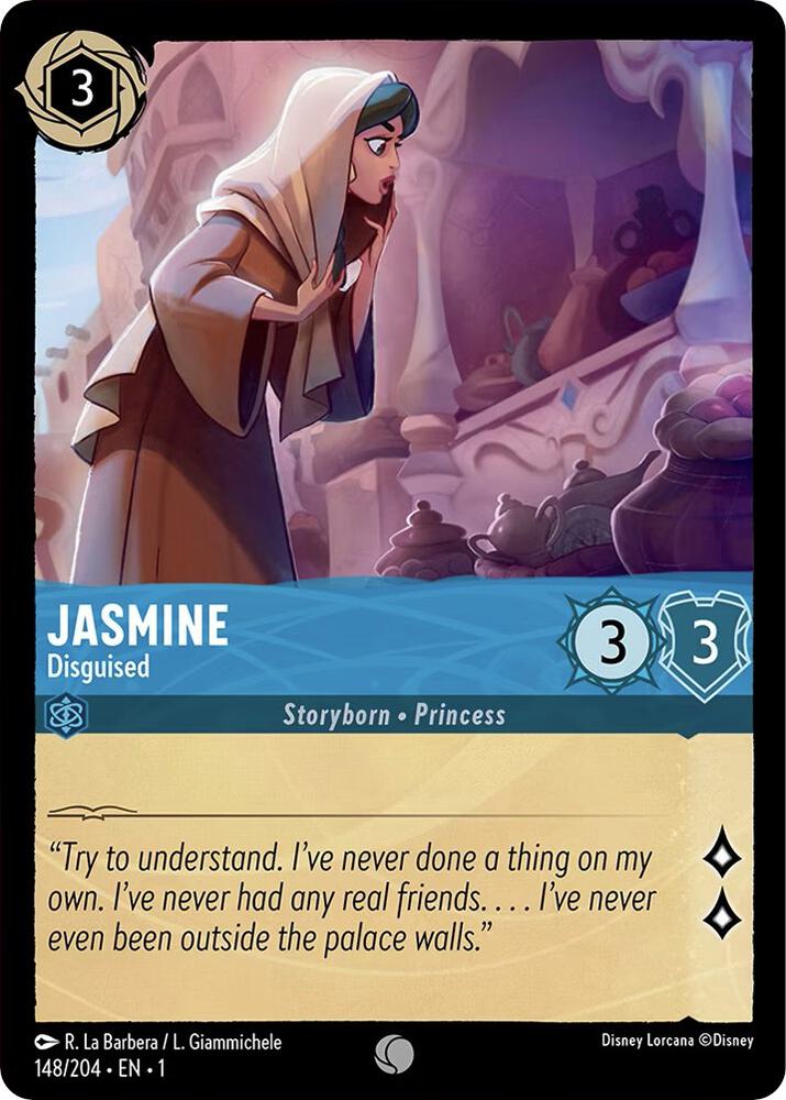 Jasmine - Disguised Common The First Chapter 148/204 NM