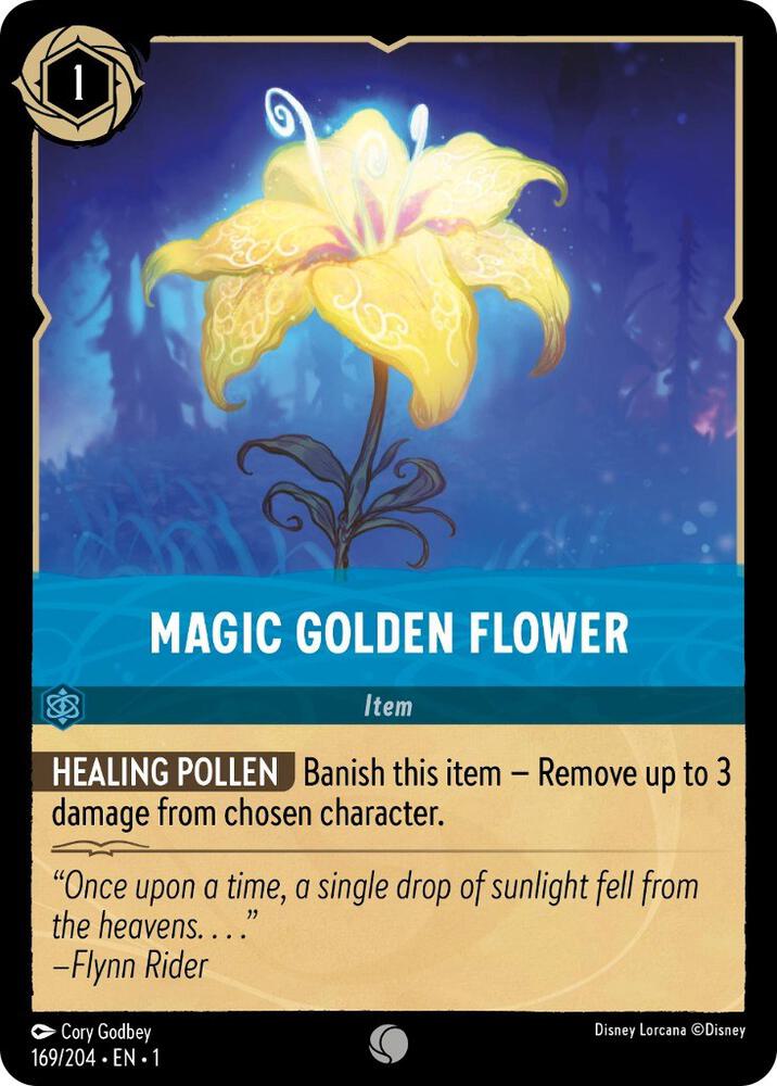 Magic Golden Flower Common The First Chapter 169/204 NM