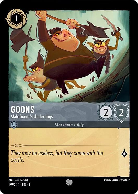 Goons - Maleficent's Underlings Common The First Chapter 179/204 NM