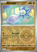 Glimmet Reverse Holo Common SV02: Paldea Evolved 124/193 NM