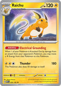 Raichu Holo Rare SV: Scarlet & Violet 151 026/165 NM