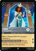 Tiana - Celebrating Princess Super Rare Rise of the Floodborn 196/204 NM