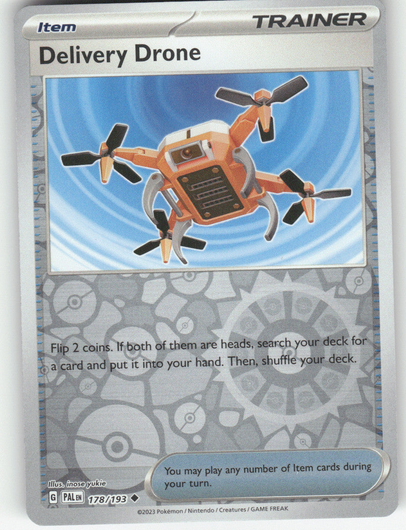 Delivery Drone Reverse Holo Uncommon SV02: Paldea Evolved 178/193 NM