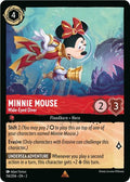 Minnie Mouse - Wide-Eyed Diver Rare Rise of the Floodborn 114/204 NM