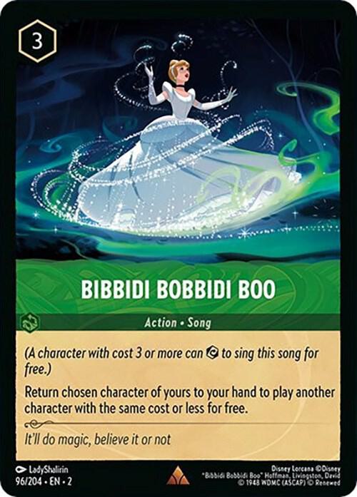 Bibbidi Bobbidi Boo Rare Rise of the Floodborn 96/204 NM