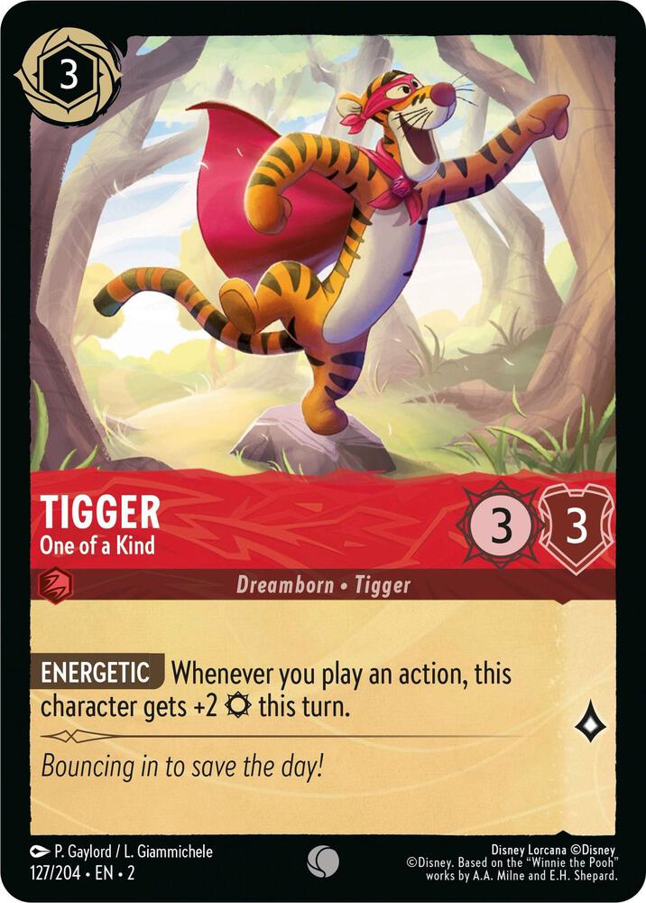 Tigger - One of a Kind Common Rise of the Floodborn 127/204 NM