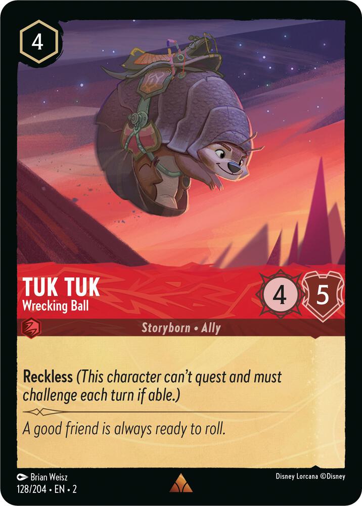 Tuk Tuk - Wrecking Ball Rare Rise of the Floodborn 128/204 NM