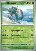 Dhelmise Reverse Holo Uncommon SV05: Temporal Forces 019/162 NM