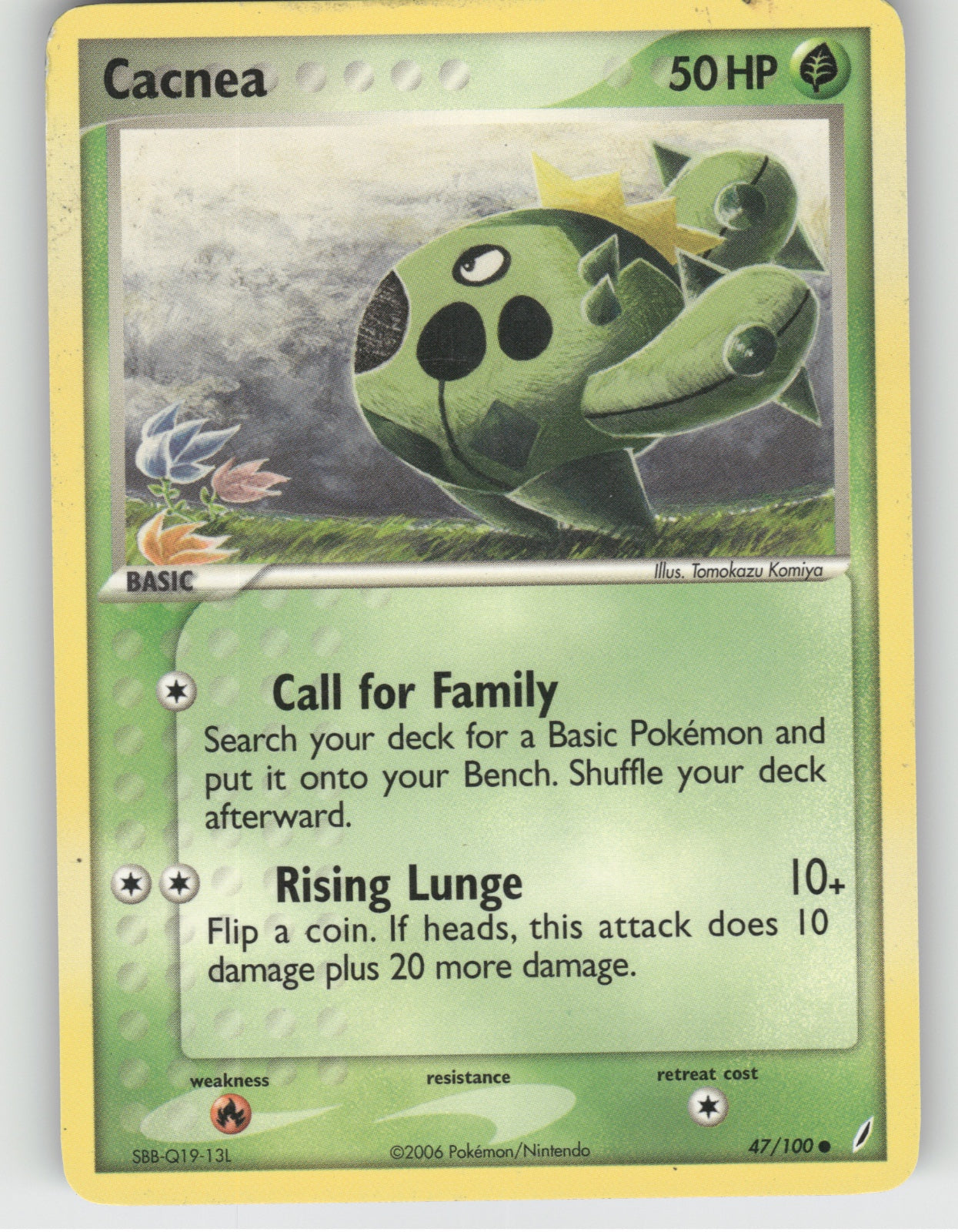 Cacnea Common EX Crystal Guardians 47/100 NM
