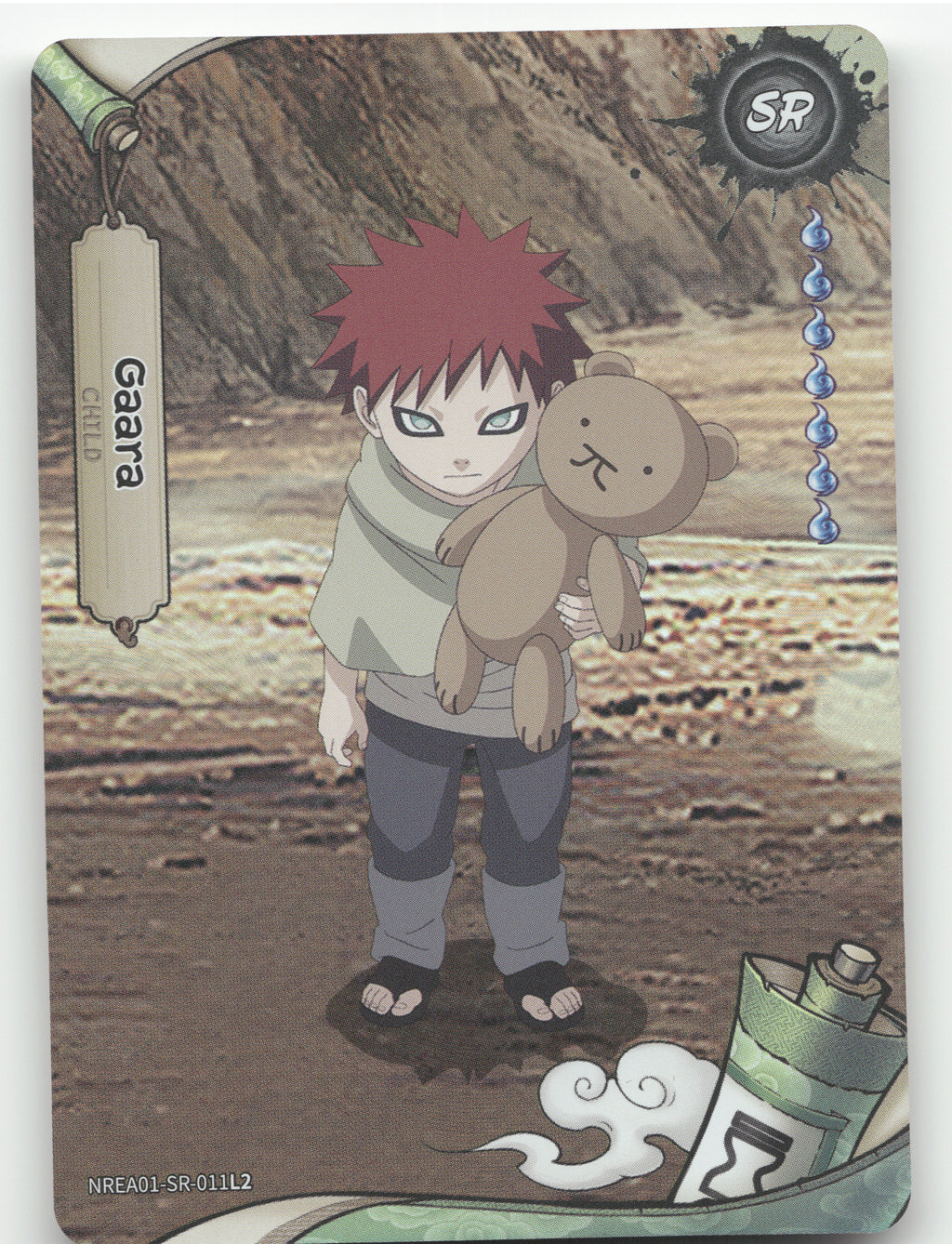 Gaara Base SR Earth Scroll Series 1 011L2 NM front