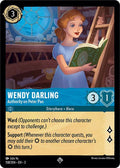 Wendy Darling - Authority on Peter Pan Super Rare Into the Inklands 158/204 NM