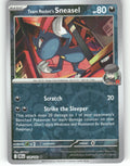 Team Rocket's Sneasel Reverse Holo Rare SV10: Destined Rivals 128/182 NM