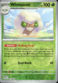 Whimsicott Reverse Holo Rare SV05: Temporal Forces 015/162 NM