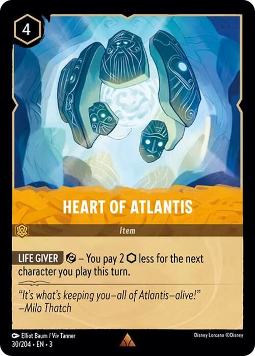 Heart of Atlantis Rare Into the Inklands 30/204 NM