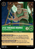 Lyle Tiberius Rourke - Cunning Mercenary Super Rare Into the Inklands 78/204 NM