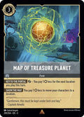 Map of Treasure Planet Rare Into the Inklands 201/204 NM