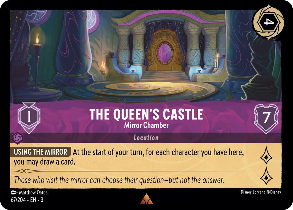 The Queen's Castle - Mirror Chamber Rare Into the Inklands 67/204 NM