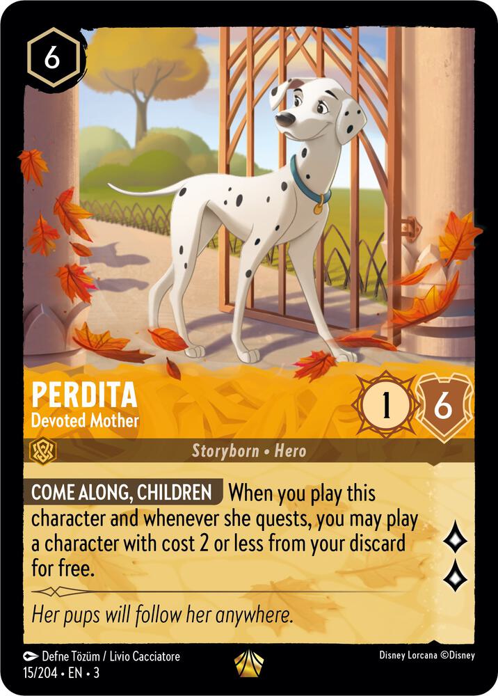 Perdita - Devoted Mother Legendary Into the Inklands 15/204 NM