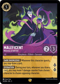 Maleficent - Mistress of All Evil Legendary Into the Inklands 51/204 NM